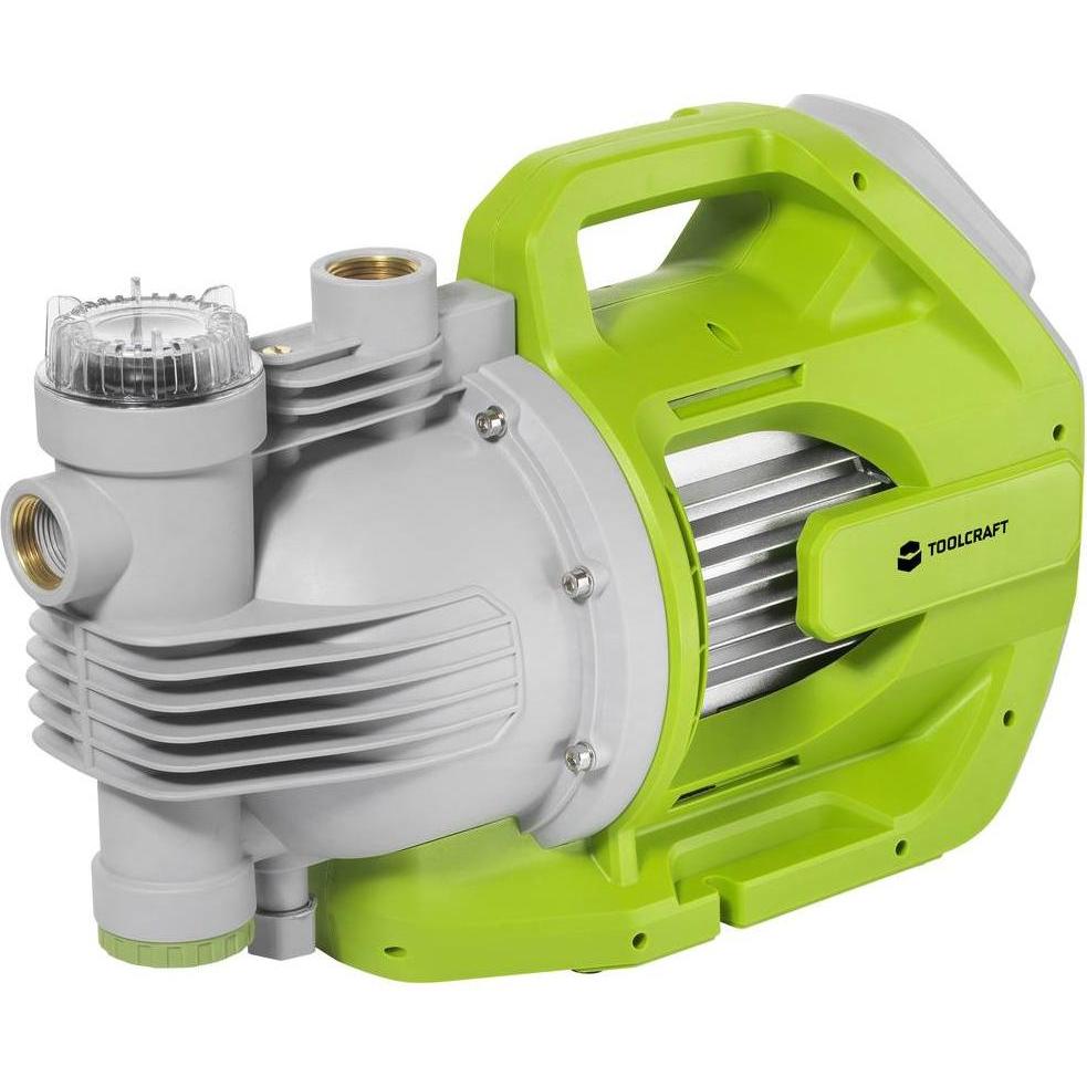 Toolcraft, Wasserpumpe, Gartenpumpe 6000 l/h 53m (Gartenpumpe)