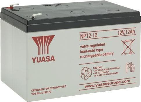 Produktbild Yuasa NP12-12 Plombierte Bleisäure (VRLA) (12 V, 12 Ah)