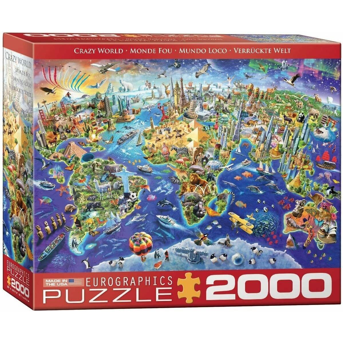 Eurographics Verrückte Welt (2000 Teile)