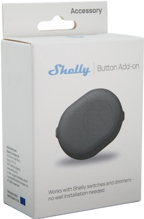 Actual product image Shelly Button Add-On