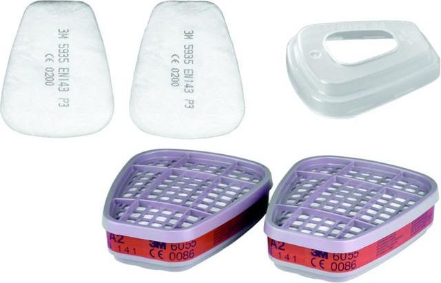 Produktbild 3M Filter Nachüll-Set (A2P3, FFA1P2R D, 1x)