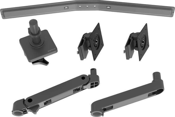 Actual product image Ergotron LX PRO ARM DUAL DIRECT DESK MOUNT darkgrey (Dining table, 27")