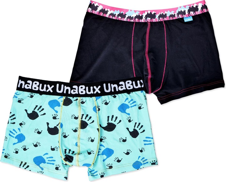 Immagine prodotto Unabux Boxer FIVE FINGERS Mix (M, Confezione da 2)