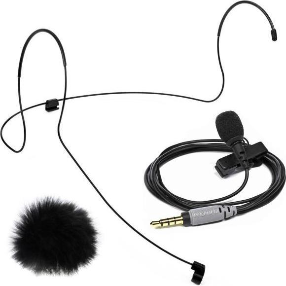 RØDE SmartLavmit Mikrofon mit Kopfbügel M mit Windschutz, Mikrofon