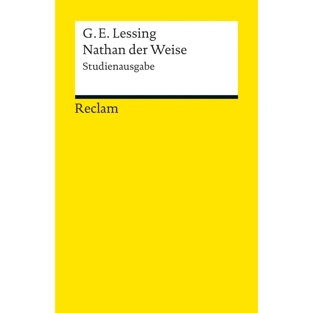 Thumbnail - Nathan der Weise. Studienausgabe, Belletristik von Gotthold Ephraim Lessing