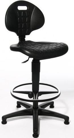 Topstar Industrial swivel chair TEC 20 Counter black