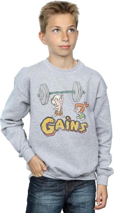 Produktbild The Flintstones Bam Bam Gains Distressed Sweatshirt Jungen (128)