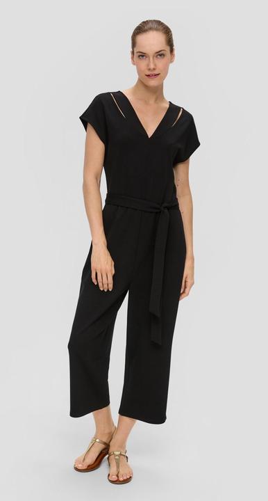 Produktbild s.Oliver Overall Jumpsuit aus Interlock-Jersey mit Elastikbund (40)