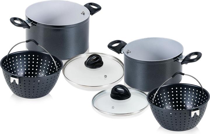 Immagine prodotto Genius Cerafit Magic Pot (24 cm, Set di pentole e padelle da cucina, Pentola, Ceramica)