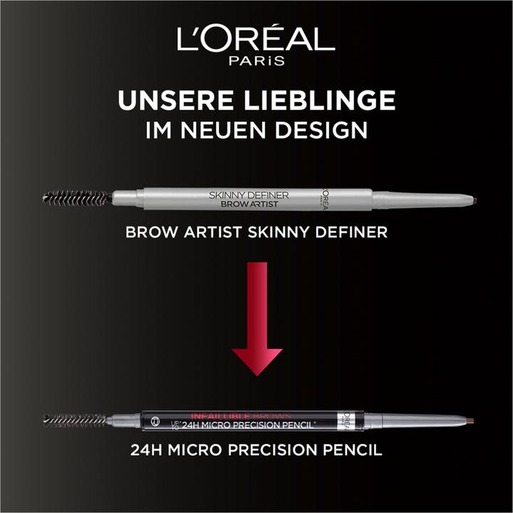 Actual product image L'Oréal Paris Brow Artist Skinny Definer (108 Dark Brunette)