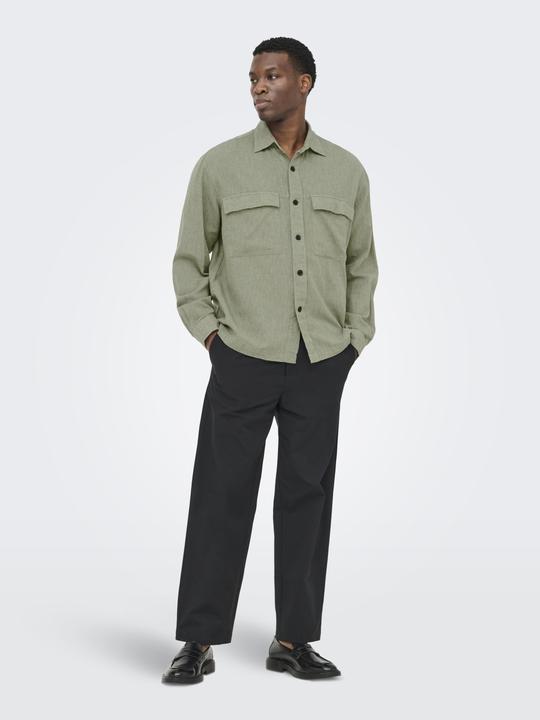 Immagine prodotto Only & Sons ONSCAIDEN Leinen Overshirt Overshirt (XXL)