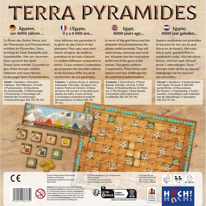 Produktbild Terra Pyramides (d) (Deutsch, 1 - 4 Spieler)