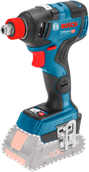 Actual product image Bosch Professional GDX 18V-200 C (Rechargeable battery operated)