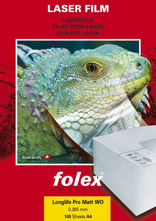 Actual product image Folex Longlife Pro Matt WO Film A4 (A4, 50 Sheets)