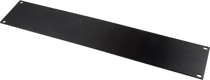 Produktbild RS PRO 19" Frontplatte 2HE schwarz