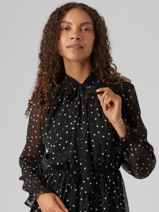 Produktbild Vero Moda VMVIGGA LS ABK DRESS EXC Kleid (XS)