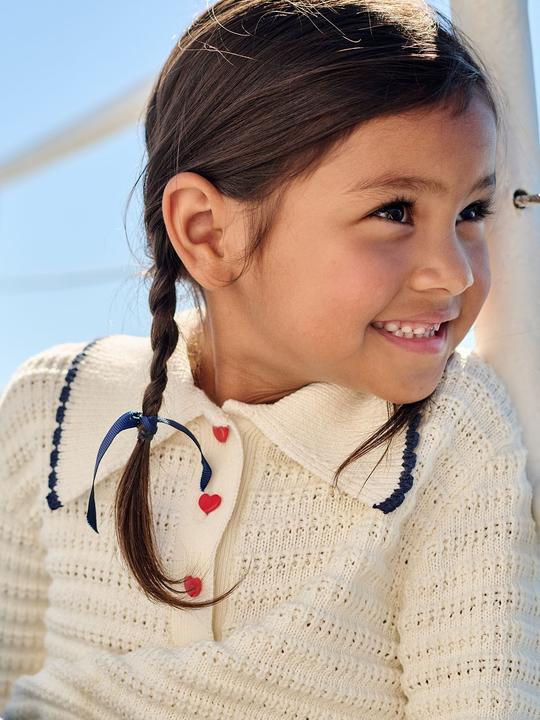 Produktbild Vertbaudet Feinstrick-Pullover Mädchen mit Kragen (134)