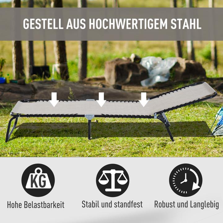 Actual product image Outsunny Folding lounger (197 cm)