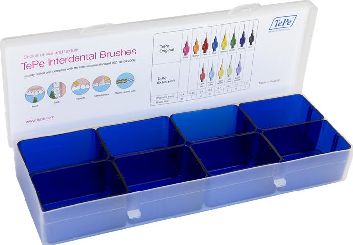 Produktbild TePe Praxisbox Interdentalbürsten (ohne Inhalt)
