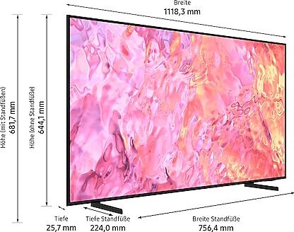 Actual product image Samsung GQ50Q60CAU (50", Q60C, QLED, 4K, 2023)