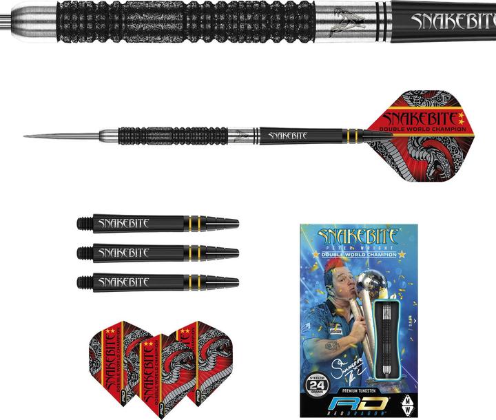 Red Dragon Peter Wright Supa Venom 90% 21 22 23 24 Gram Dartpijlen Red Dragon Peter Wright Supa Venom 90% 21 22 23 24 Gram Dartpijlen