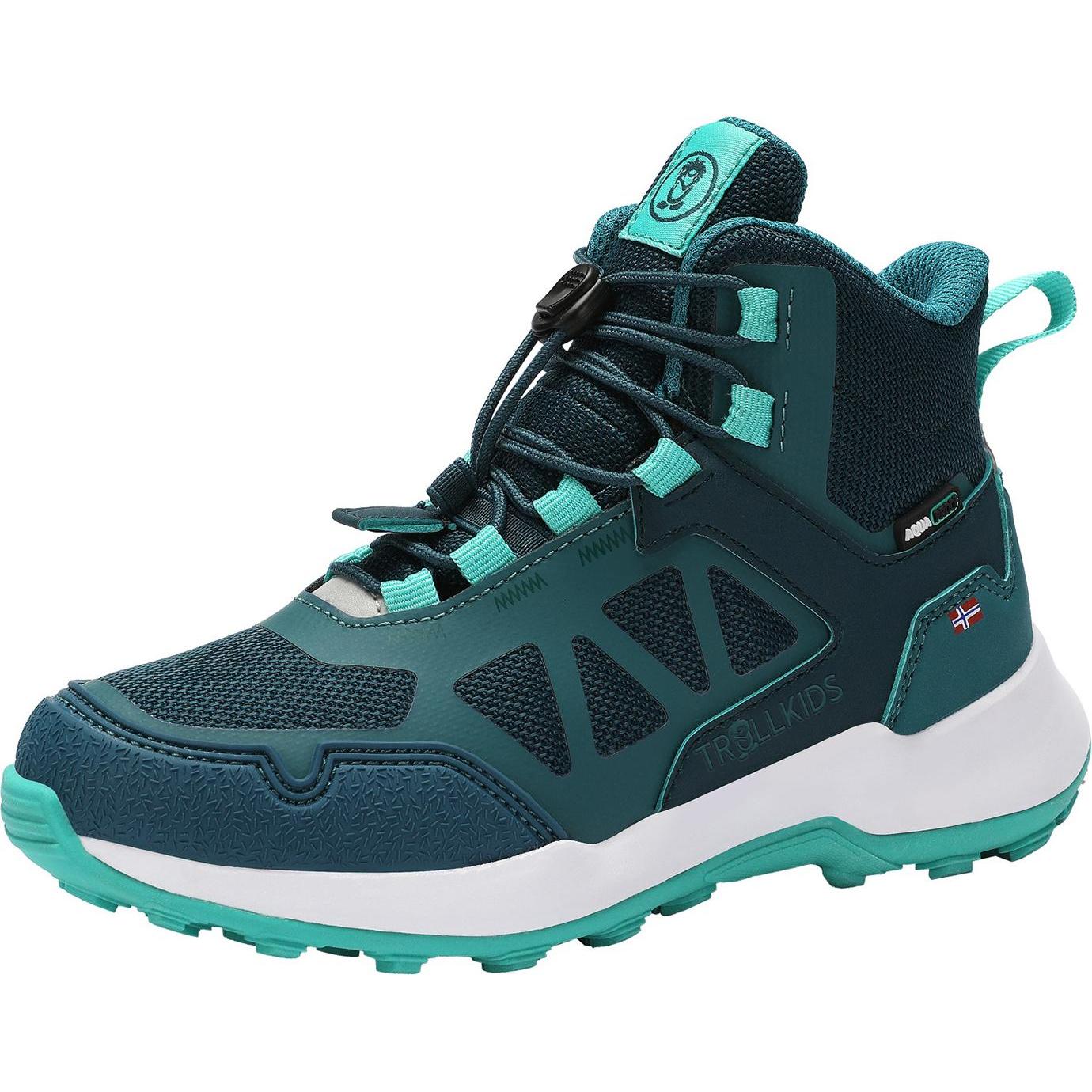 Trollkids, Unisex, Wanderschuhe, Kid's Oppland Hiker (28), Blau