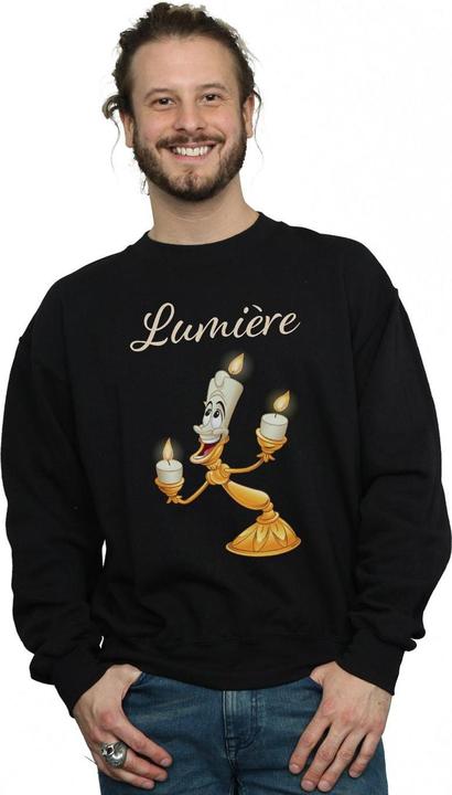 Actual product image Disney Mens Beauty And The Beast Be Our Guest Sweatshirt (M)