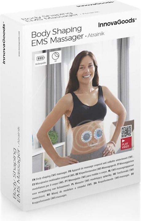 Actual product image InnovaGoods Atrain EMS body shaping massager