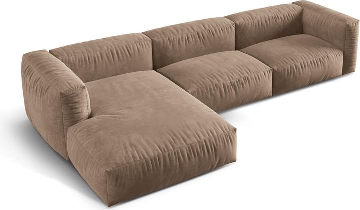 Actual product image Micadoni Modular Left Corner Sofa, "Martina", 3 Seats, 332x176x75 Made in Europe (Corner sofa)