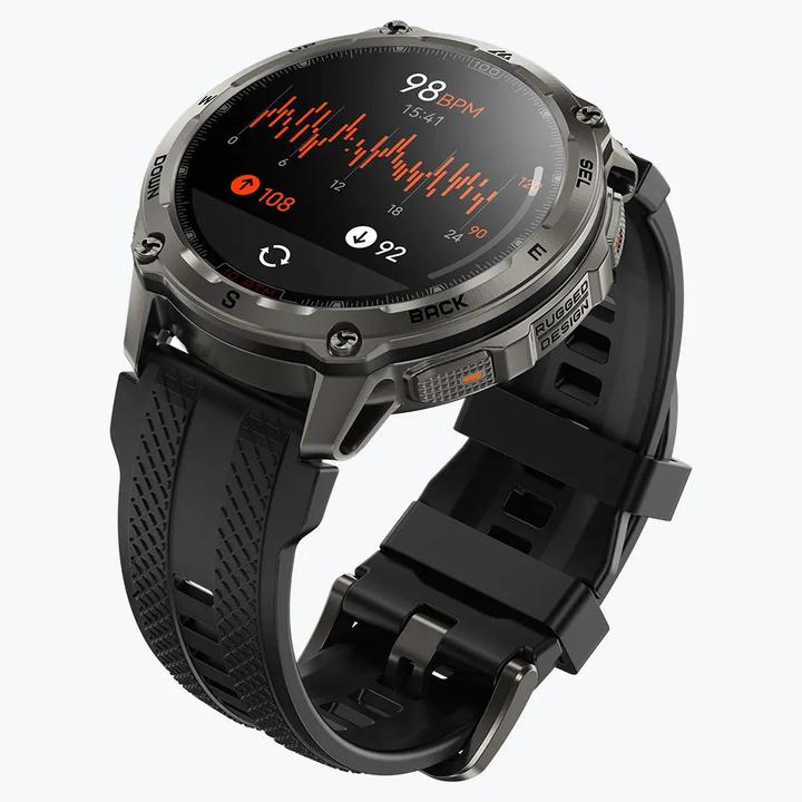 Produktbild Kospet Smartwatch Tank T4 Schwarz Schwarz (48 mm)