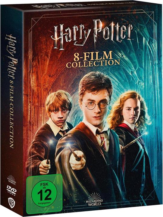 Harry Potter: La Collezione Completa DVD (DVD, 2024, Tedesco)