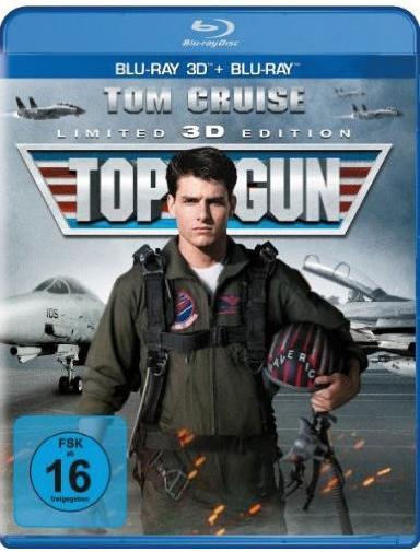 Top Gun (3D Blu-ray, Deutsch, Englisch, Französisch, Italienisch, Portugiesisch, Spanisch)