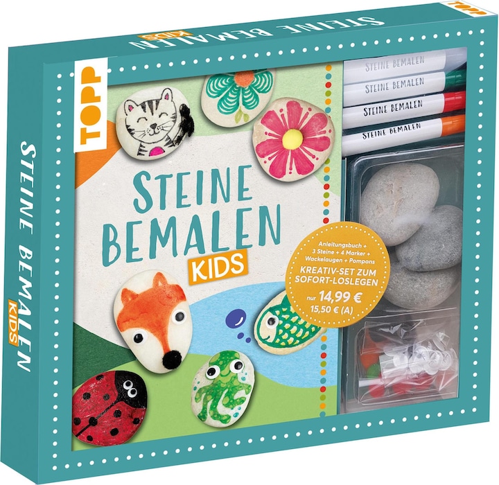 Actual product image Steine bemalen