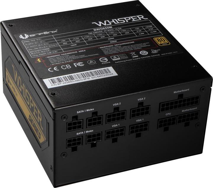 Produktbild BitFenix Whisper M (650 W)