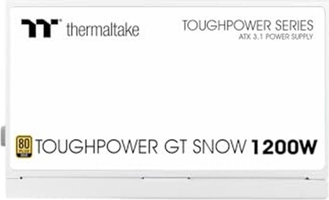 Produktbild Thermaltake Netzteil Toughpower GT 1200W Snow ATX3.1 80+G WH retail (1200 W)