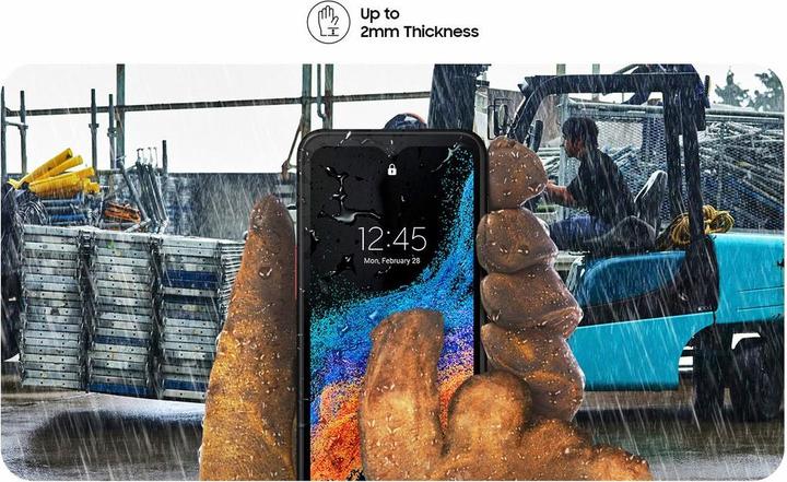Actual product image Samsung Xcover 6 Pro EE Enterprise Edition (128 GB, Black, 6.60", Dual SIM, 5G)