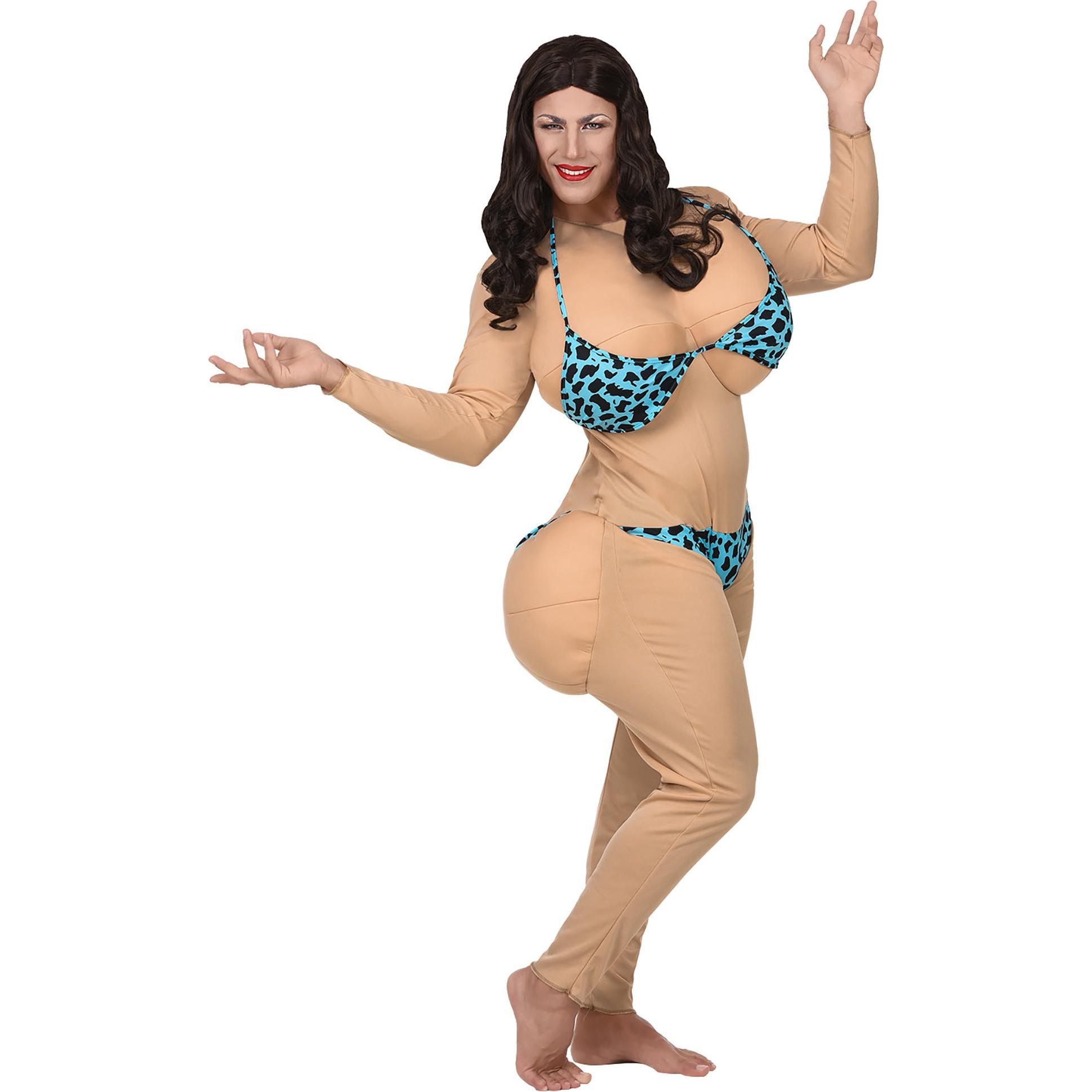 Thumbnail - Widmann Miss Bikini Männerkostüm (L)