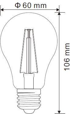 Actual product image Globo LED bulb nickel matt 2xE27 LED (E27, 7 W, 800 lm, 2 x, E)