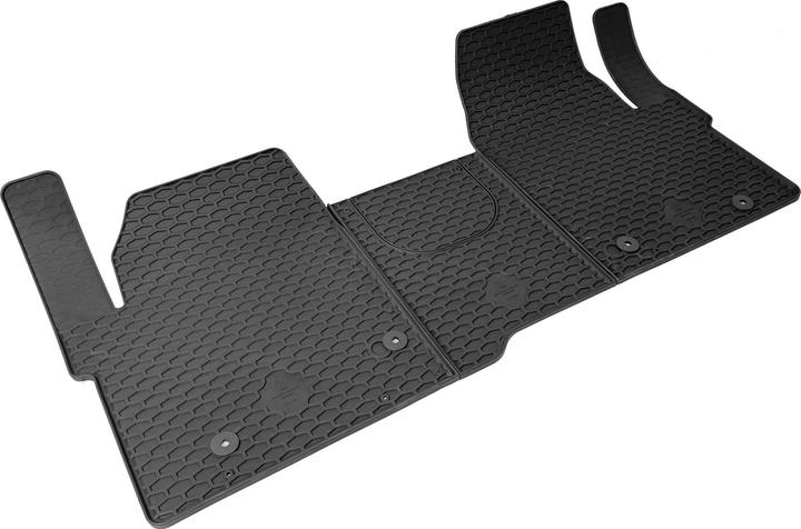 Walser Tapis en caoutchouc adaptables sur VW T7/Ford Transit Custom V710 (NXN) 2024-Heute