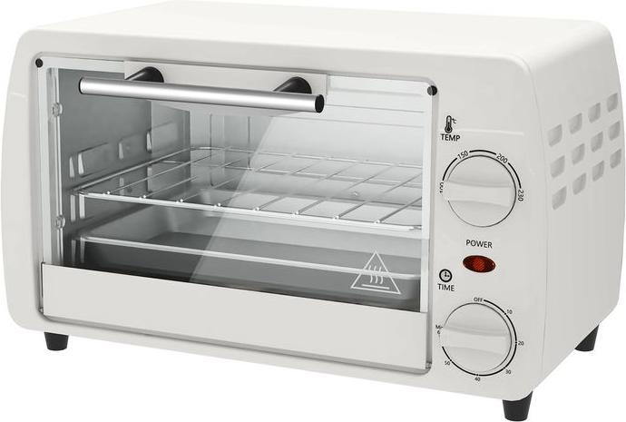 Immagine prodotto Swisshandel24 Mini Backofen 10 L 750W Elektrobackofen mit Temperatur bis zu 230 ℃ Cremeweiss