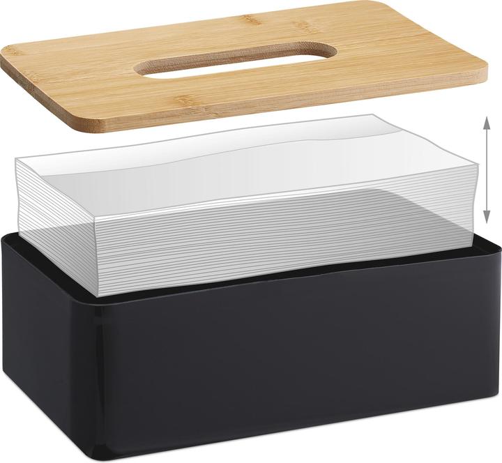 Produktbild Relaxdays Tücherbox