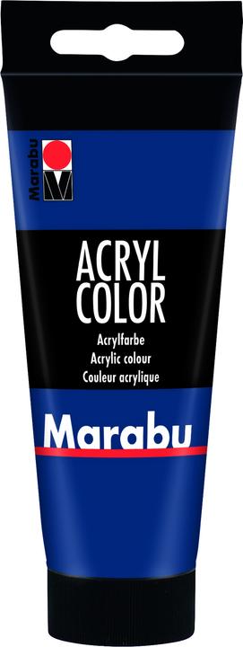 Produktbild Marabu Acrylfarbe Acryl Color 100 ml, Dunkelblau (Dunkelblau, 100 ml)