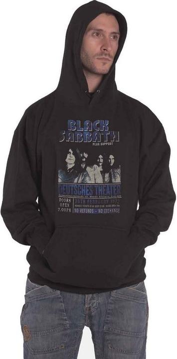 Immagine prodotto Music Brand Felpa con cappuccio Unisex Adulto German '73 Eco Friendly (M)