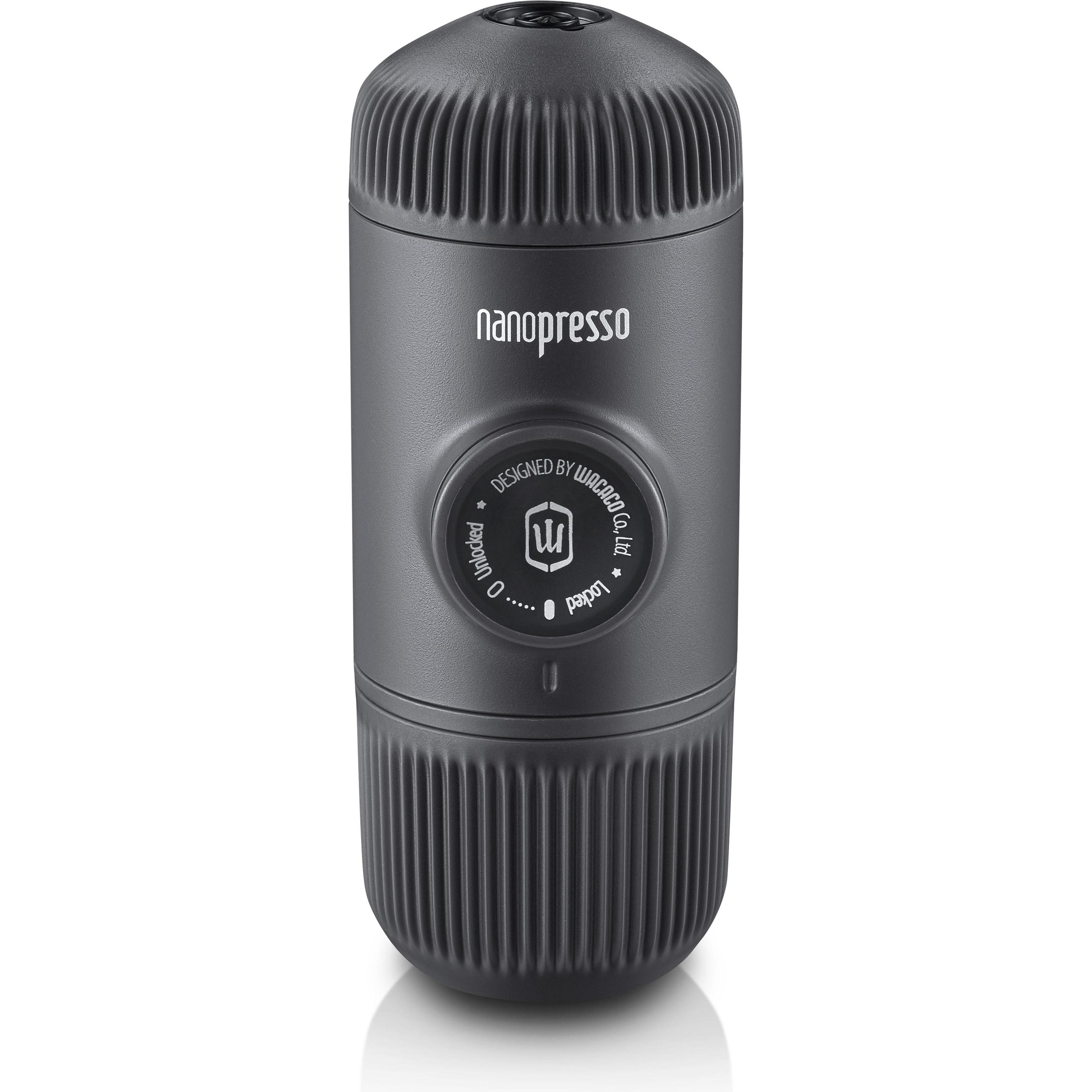 Wacaco Nanopresso, Kaffeebereiter, Schwarz