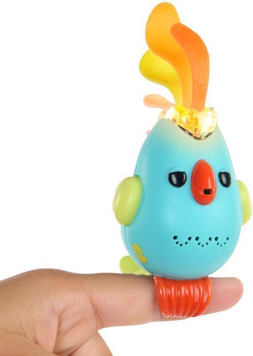 Image du produit WowWee Fingerlings Sweet Tweets Interactive Bird : Lionel, enregistrez et jouez des messages secrets, plus