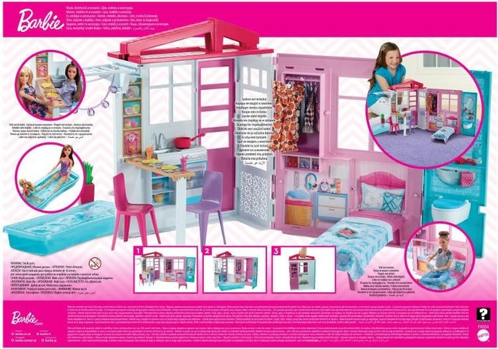 Produktbild Barbie Ferienhaus