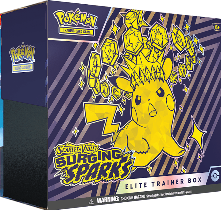 Produktbild Pokémon Surging Sparks (Deutsch, Elite / Top Trainer Box)