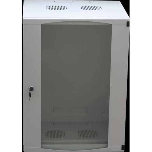 Thumbnail - LogiLink Wandschrank (9 HE, 19 Zoll Rack), Serverschrank, Grau