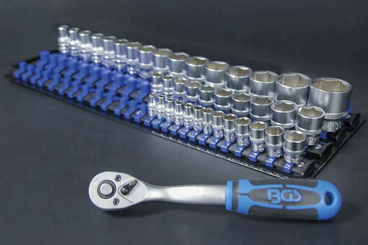 Actual product image BGS Clip-on rail set (6.3 mm, 10 mm, 12.5 mm)