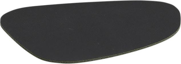 Actual product image Zeller Present Glasuntersetzer-Set Kunstleder 2-farbig 4-teilig 10x12 cm (4x, Glass coaster)